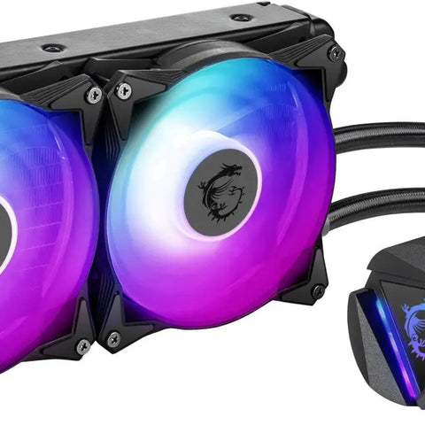 Kit Watercooling AIO MSI MAG CORELIQUID 240R V2 – 240mm – ARGB- Noir - Watercooling  240 mm — dans le même univers que Console PS2 Slim Reconditionnée - Noir
