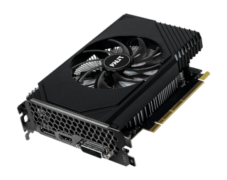 Carte graphique Palit GeForce RTX 3050 StormX 6 Go, format compact mono-ventilateur