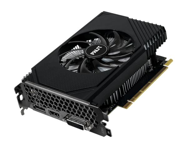 Carte graphique Palit GeForce RTX 3050 StormX 6 Go, format compact mono-ventilateur