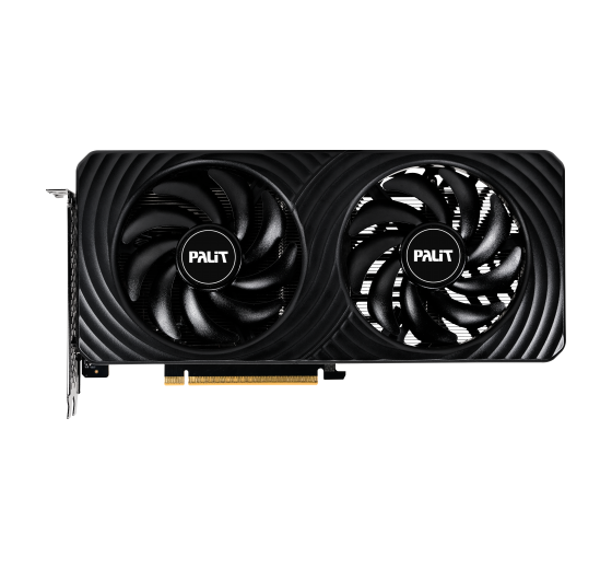 Carte graphique Palit GeForce RTX 5050 Dual 8 Go, double ventilateur 95 mm noir