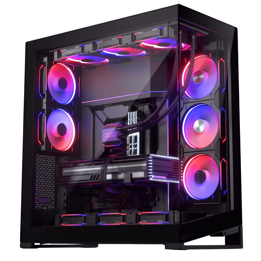 PC Gamer Phanteks NV9 — RTX 5060 · Ryzen 5 7500F · Noir