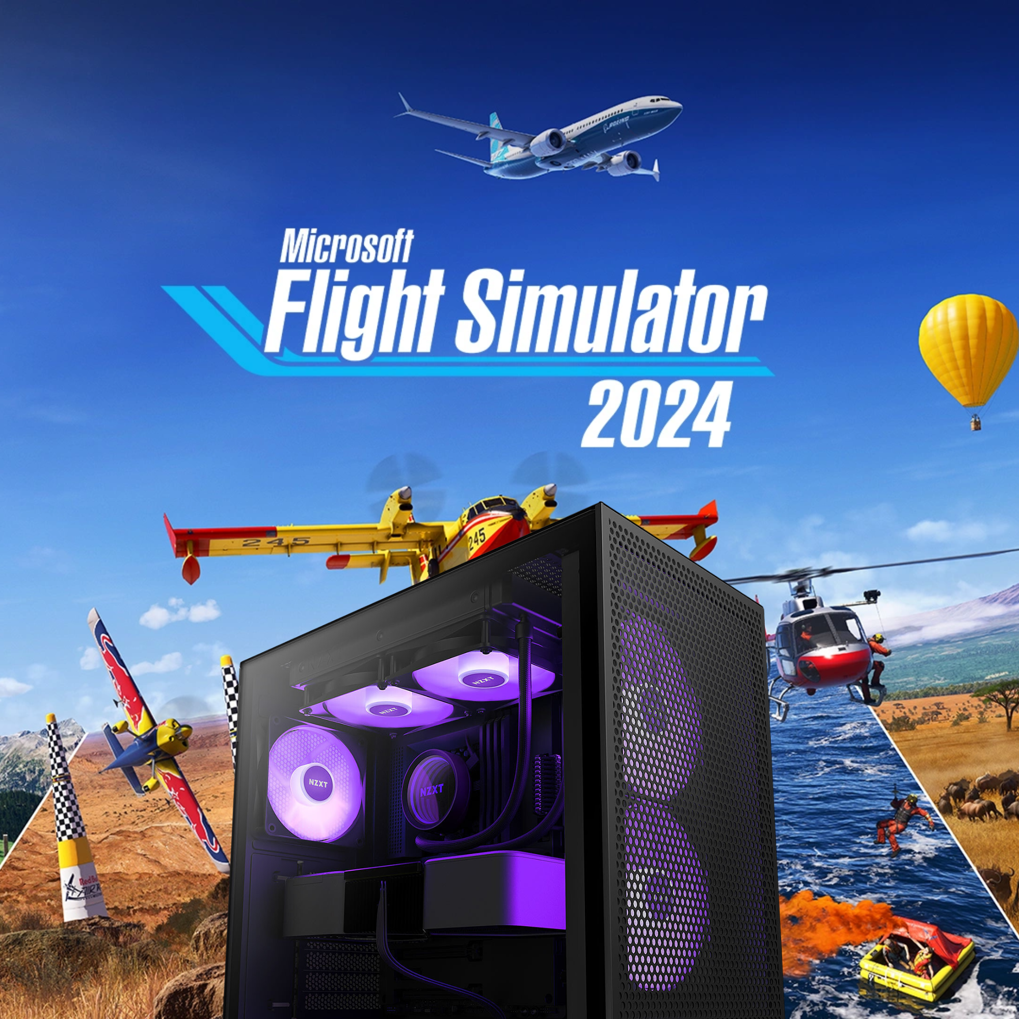 pc gamer pour flight simulator Image