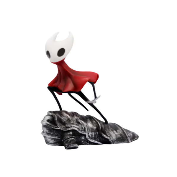Figurine Hollow Knight Hornet 14cm, manteau rouge