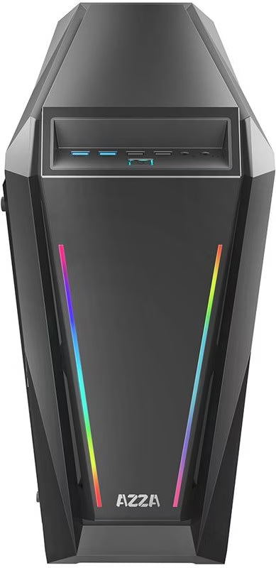 Boîtier PC Azza Chroma A RGB Noir - Moyen Tour ATX