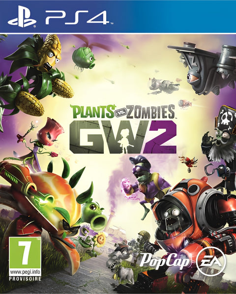 Jaquette de Plants vs Zombies Garden Warfare 2 sur PS4 – jeu vidéo d'occasion Pixel 404 Orléans