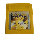 Cartouche originale de Pokémon Version Jaune sur Game Boy – jeu vidéo d'occasion Pixel 404 Orléans