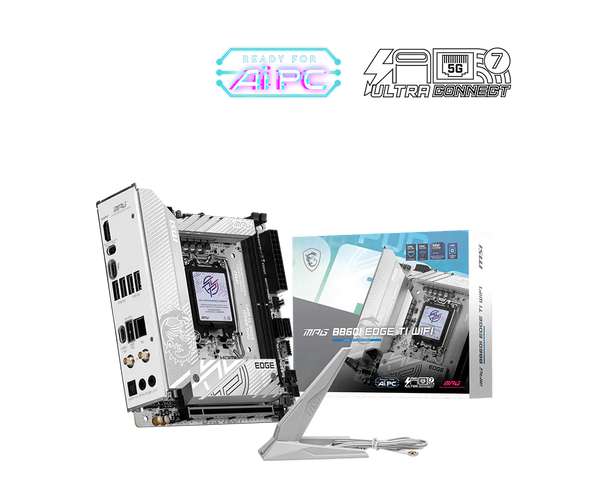 MSI MPG B860I EDGE TI WIFI carte mère Mini-ITX socket LGA1851