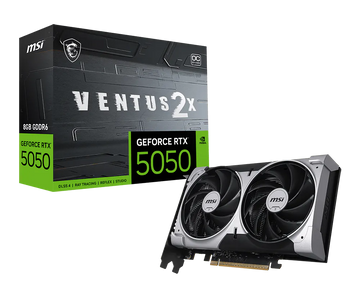 MSI GeForce RTX 5050 Ventus 2X OC 8 Go