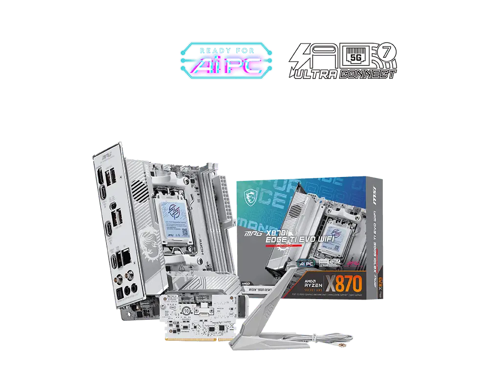 MSI MPG X870I EDGE TI EVO WIFI carte mère Mini-ITX socket AM5