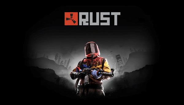 Jaquette Rust sur PC, clé à activer sur Steam