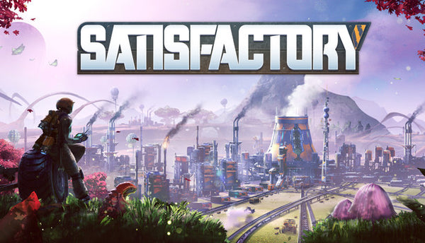 Jaquette Satisfactory sur PC, clé à activer sur Steam