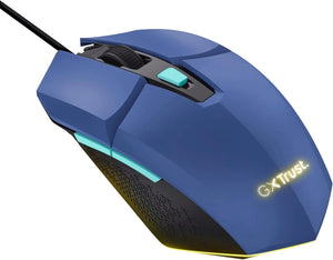 Souris Gamer Trust - GXT 109B - Filaire Bleu