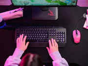Souris Gamer Trust  - GTX 109P - Filaire Rose - Pixel 404Souris Gamer Trust  - GTX 109P - Filaire Rose