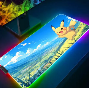 Tapis de Souris Gaming RGB Pokémon - Pikachu