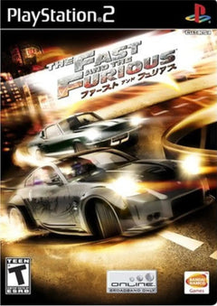 Jaquette de The Fast and the Furious sur PS2 – jeu vidéo d'occasion Pixel 404 Orléans