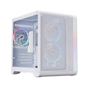 Boîtier PC 1stPlayer VT5 ARGB Blanc - vue principale - Boîtier