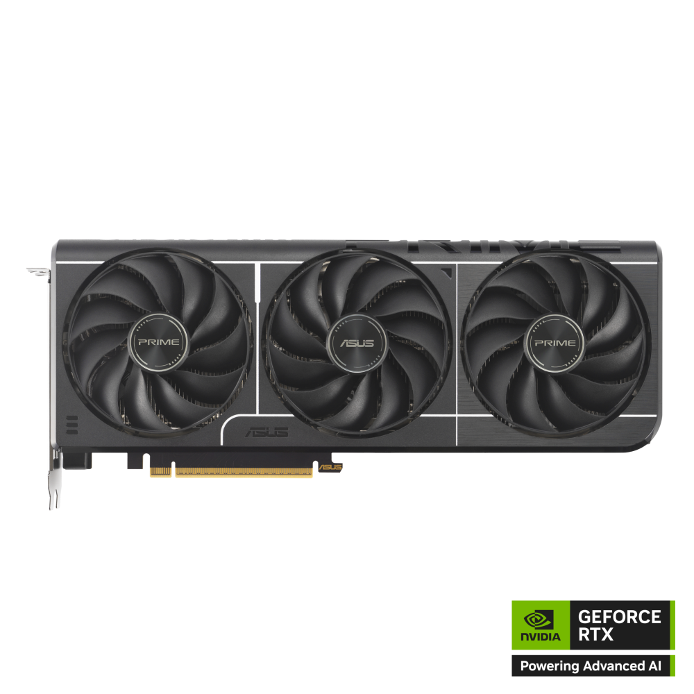 Carte graphique ASUS Prime GeForce RTX 5060 Ti OC 16 Go, triple ventilateur Axial-tech