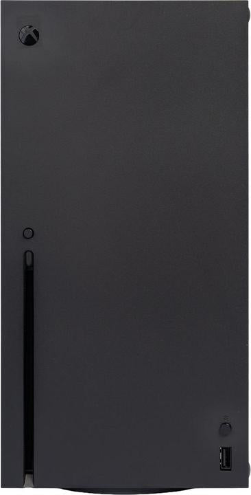 Console Xbox Series X 1 To noire avec lecteur Blu-ray 4K, vue de face