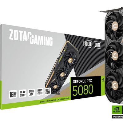 ZOTAC GeForce RTX 5080 Solid Core 16 Go